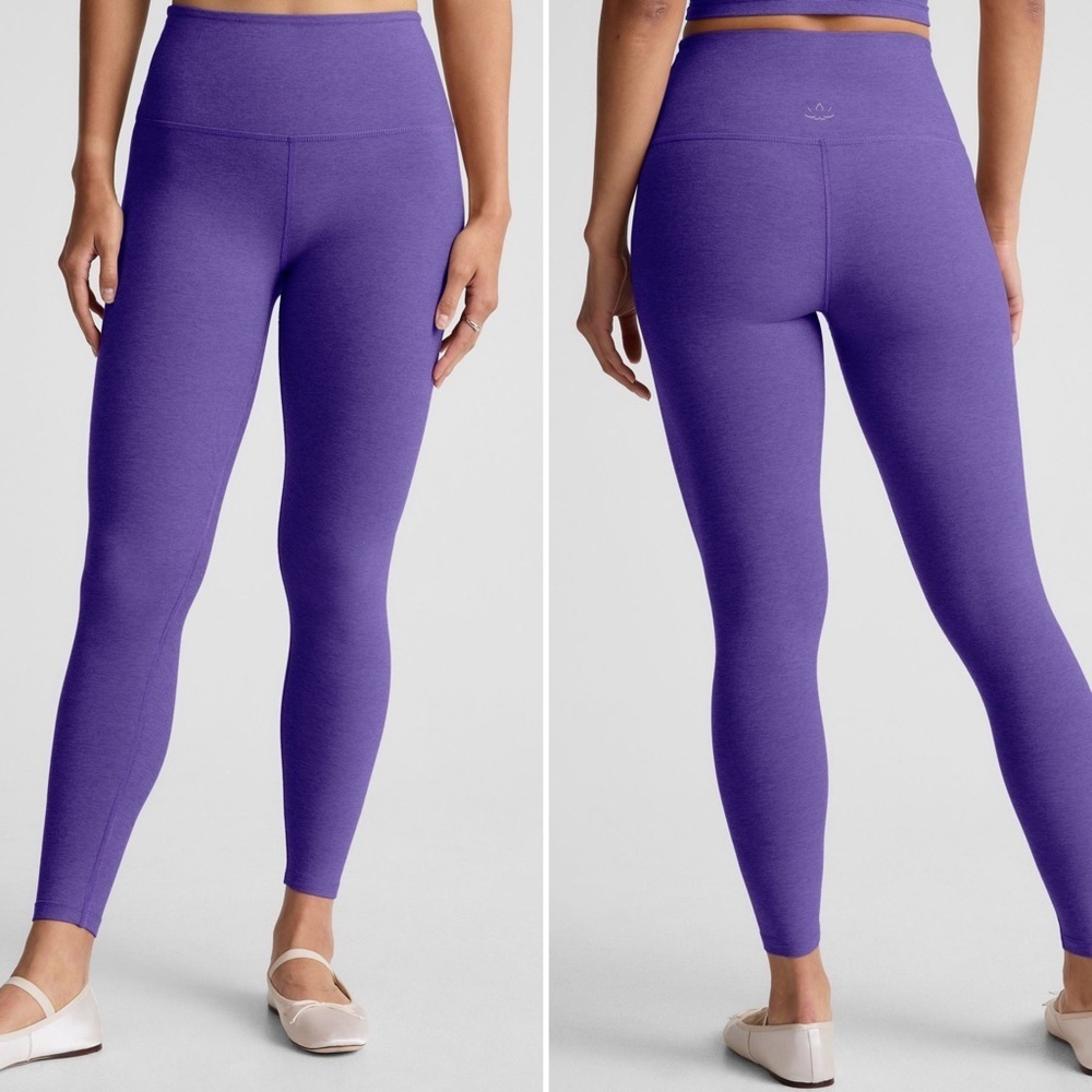 Beyond Yoga Purple Spacedye High Rise Yoga Leggings Women’s Plus Size 2X NWOT